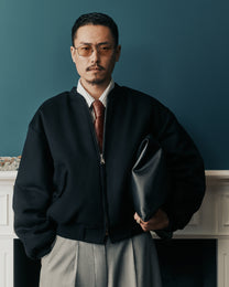 Japanese Wool Reversible Bomber Jacket