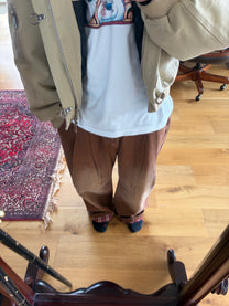 Brown Washed Jeans