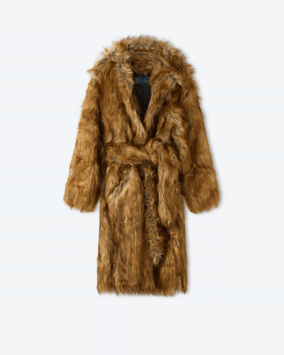 Mink Blend Fur Trench Coat