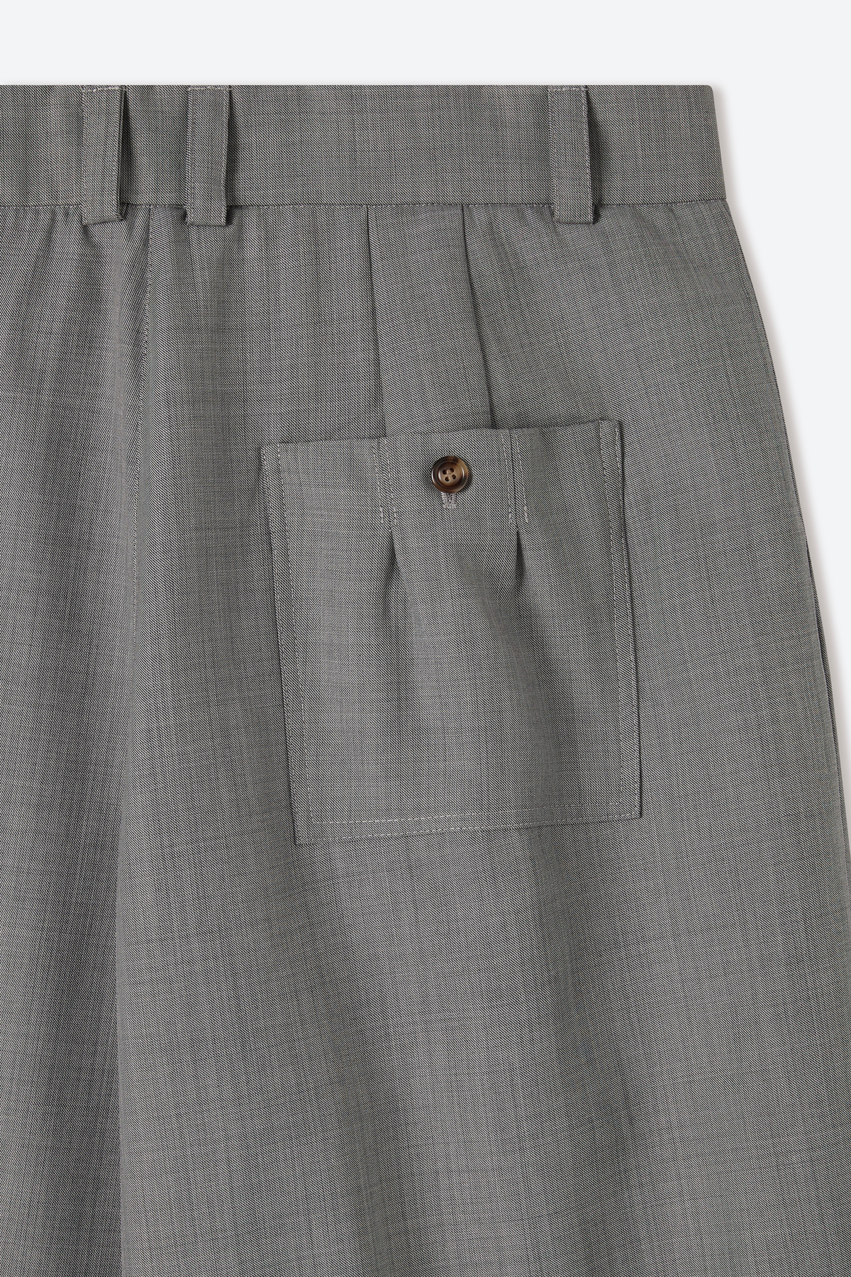 Ash Japanese Wool Balloon Trousers
