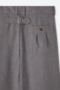 Granite Mélange Slub Trousers