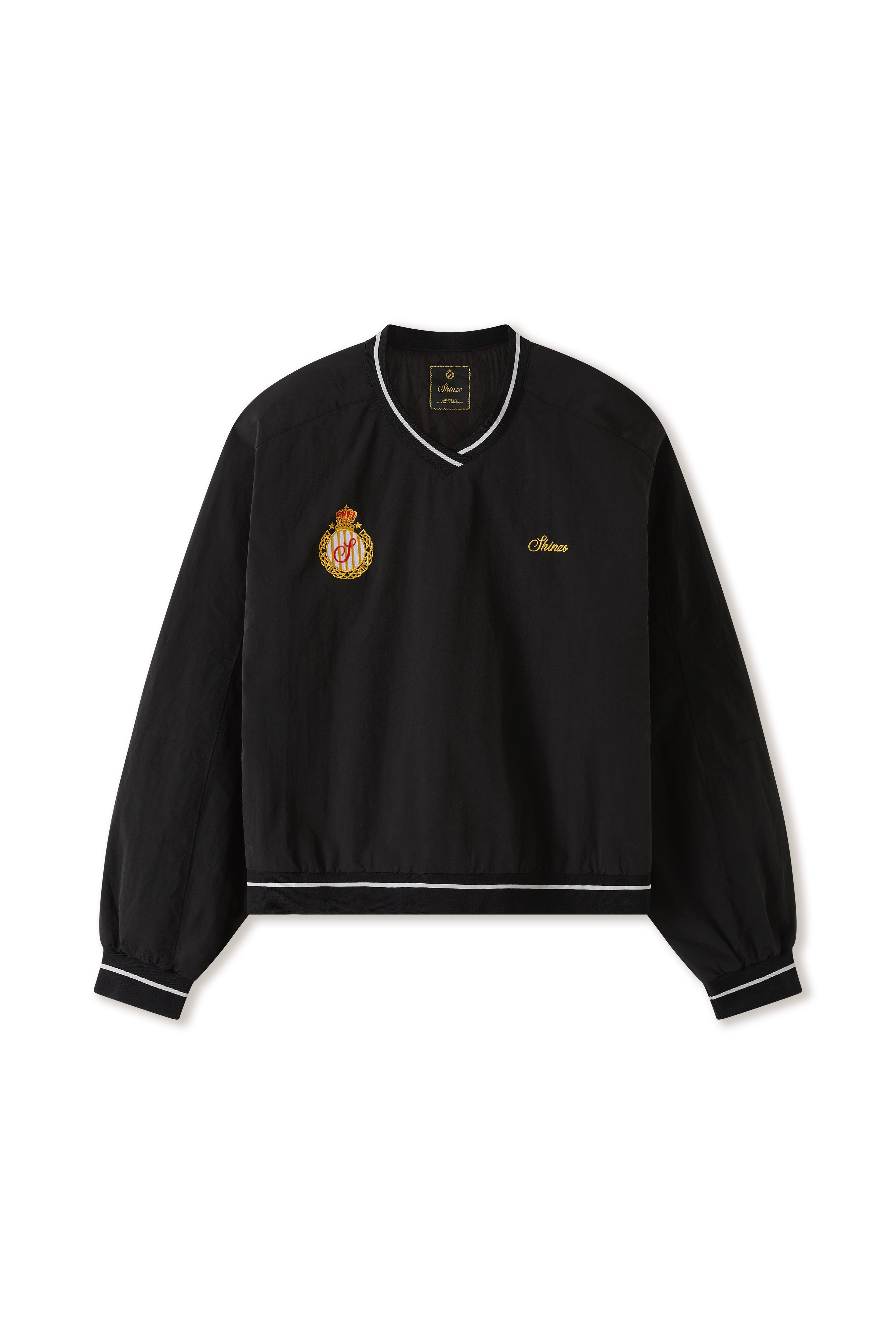 Amefuto Nylon V-Neck Pullover Jersey – Shinzo Amefuto Nylon V-Neck Pullover Jersey – Shinzo