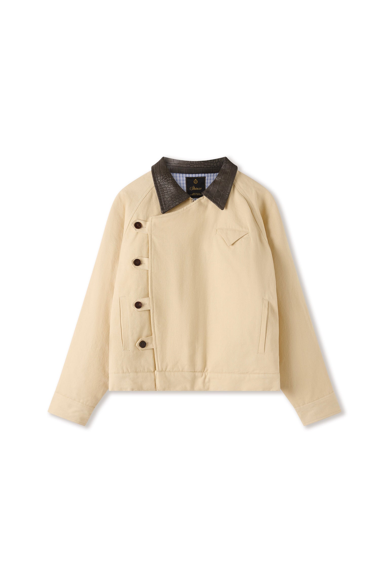 15oz Beige Canvas Workwear Jacket
