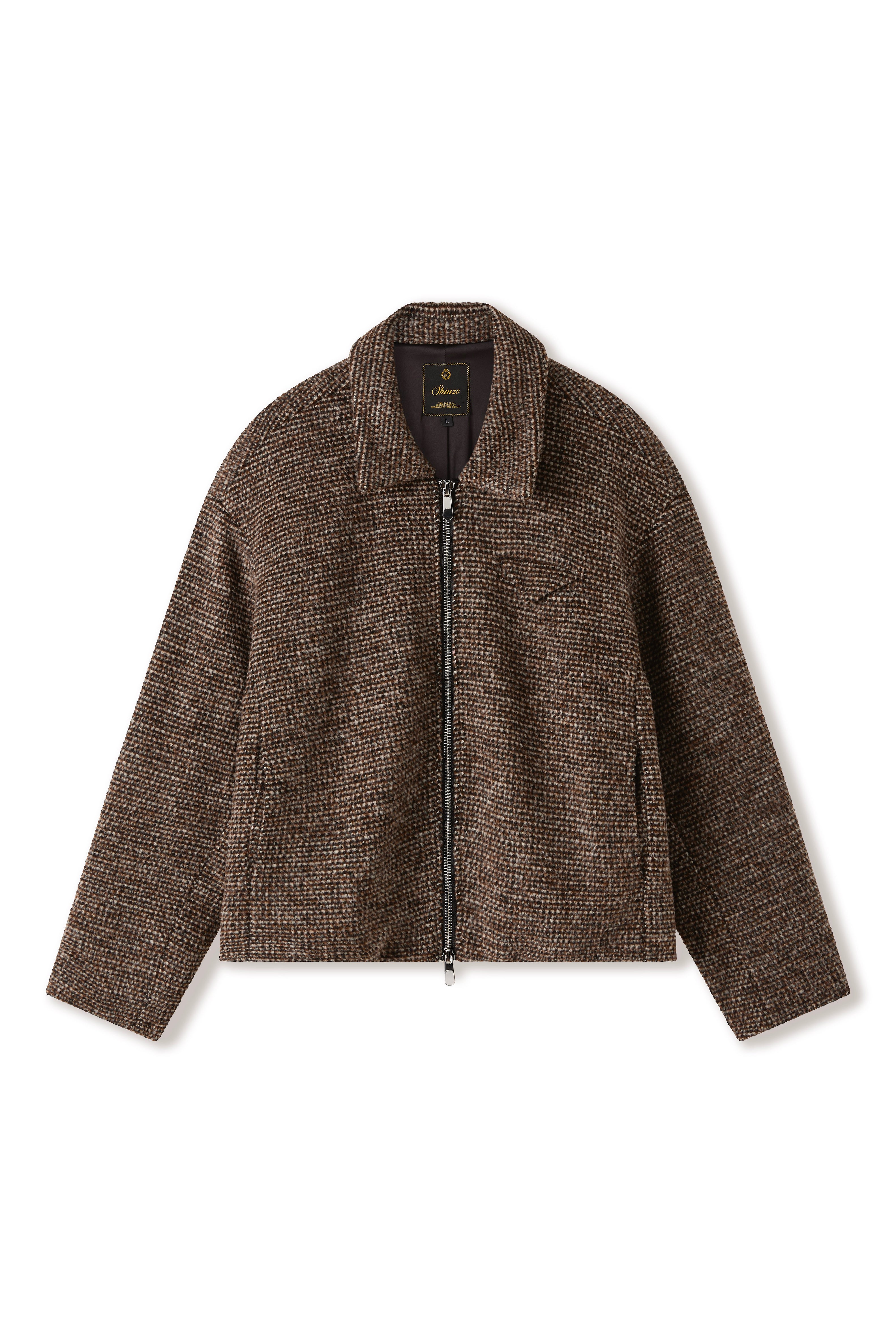 Okayama Raw Black Denim Clasp Jacket – Shinzo