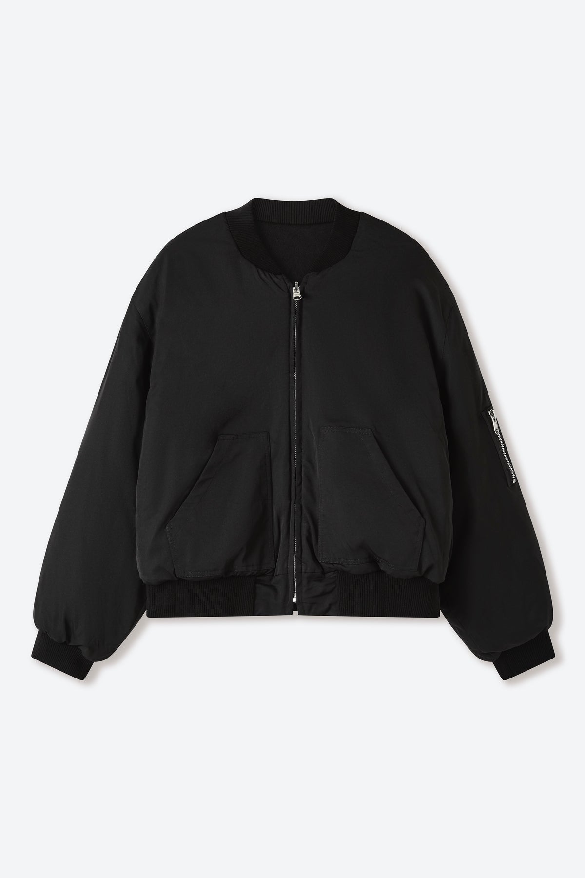 Japanese Wool Reversible Bomber Jacket