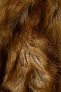 Mink Blend Fur Trench Coat