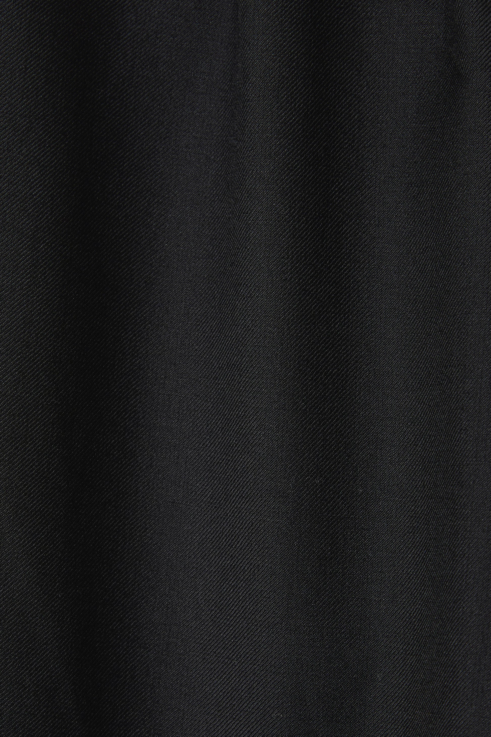 Black Japanese Wool Balloon Trousers