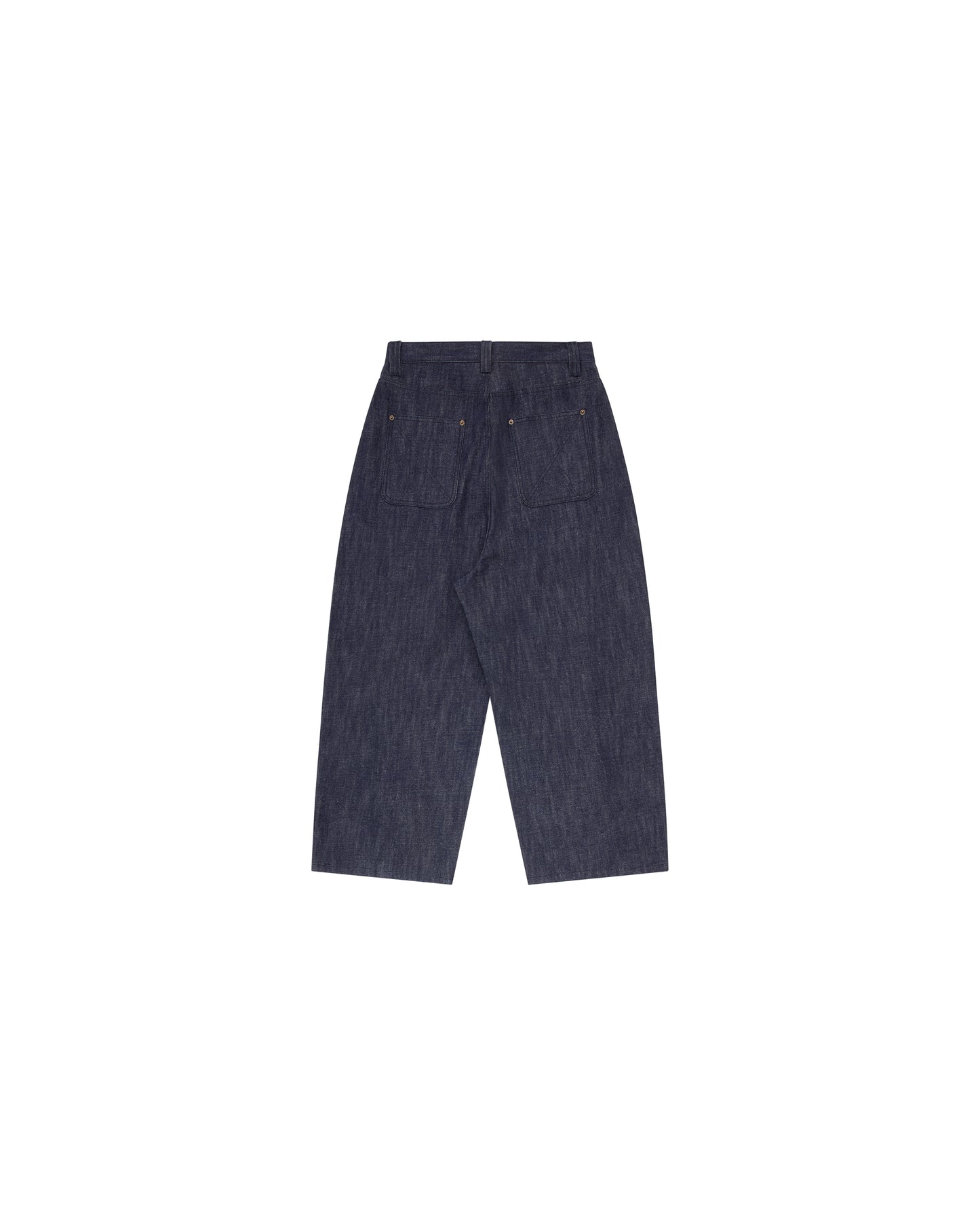 Okayama 15oz Raw Blue Pleated Japanese Selvedge Balloon Denim Pants