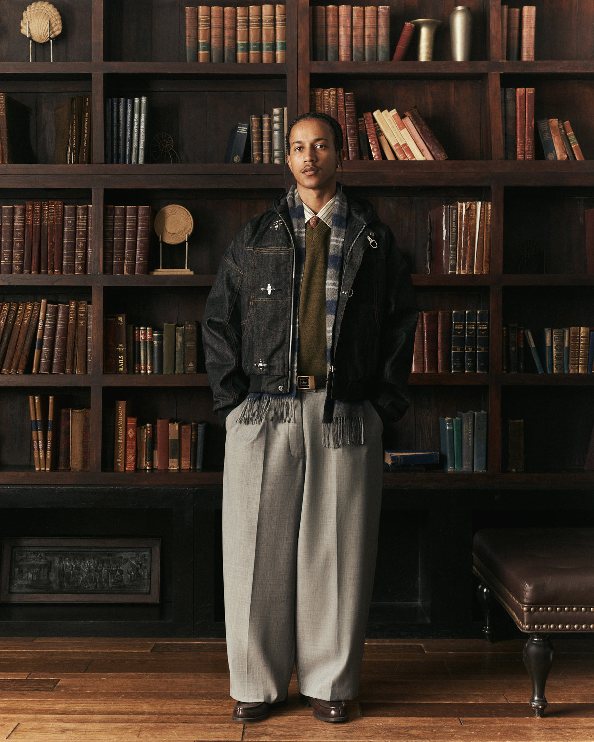 Okayama 15oz Raw Black Japanese Denim Clasp Jacket – Shinzo