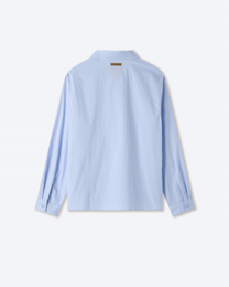 Hattori Blue Pinstripe Button Up Shirt