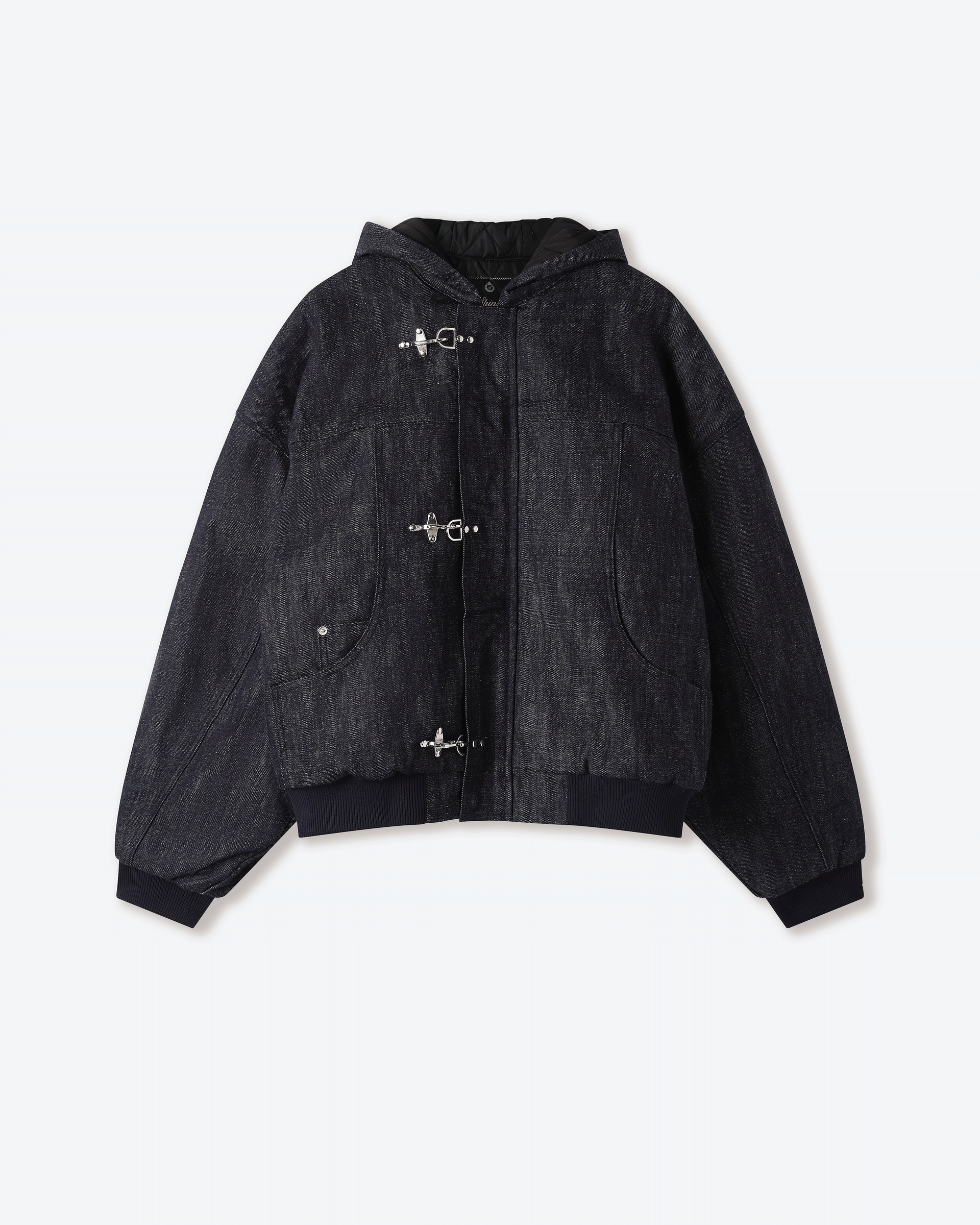 Okayama Blue Raw Denim Clasp Jacket – Shinzo