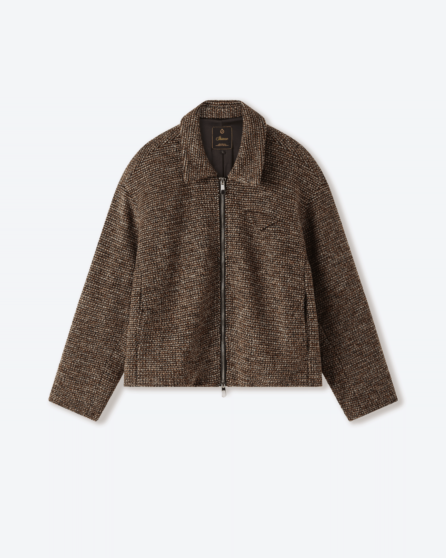 Okayama Raw Black Denim Clasp Jacket – Shinzo Okayama Raw Black Denim Clasp Jacket – Shinzo