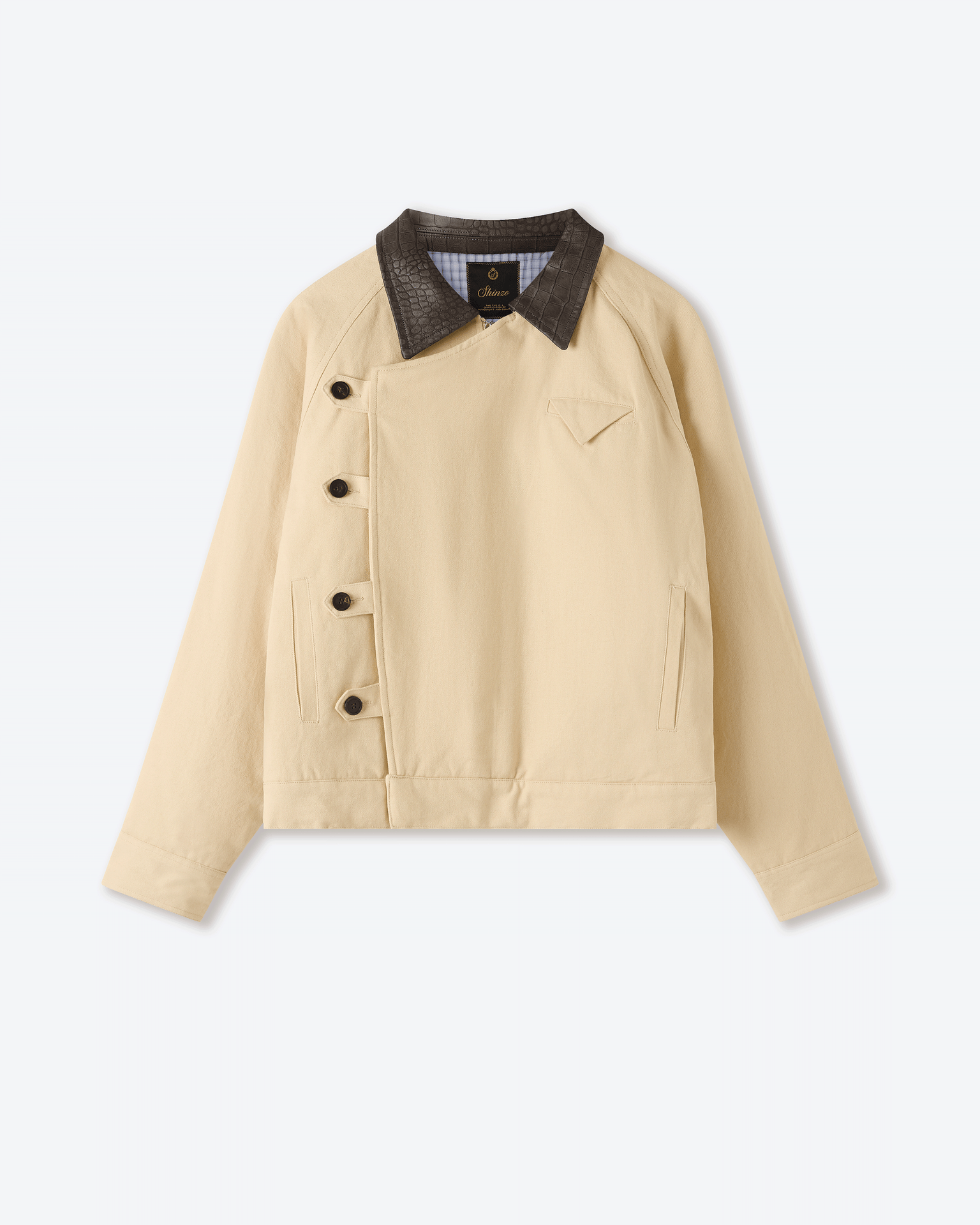 15oz Beige Canvas Workwear Jacket