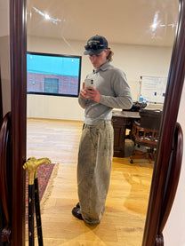 Sand Wash Denim Jeans