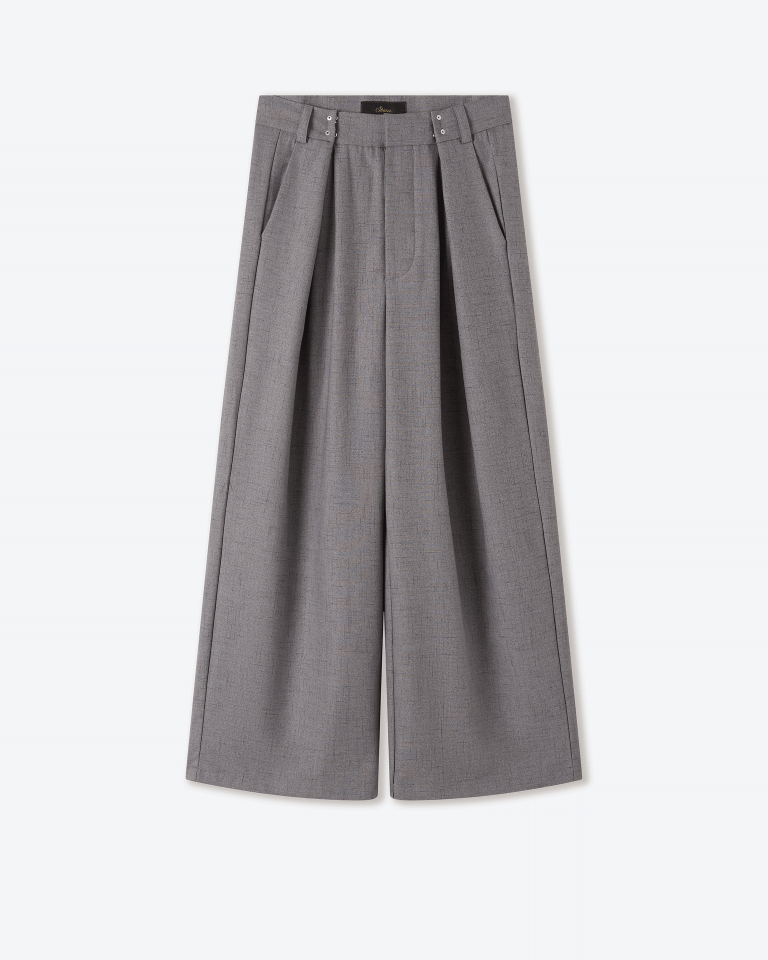 Granite Mélange Slub Trousers