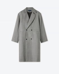 Ash Japanese Wool Suit Trench