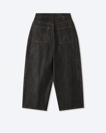 Okayama Black Raw Balloon Denim Pants – Shinzo Okayama Black Raw Balloon Denim Pants – Shinzo