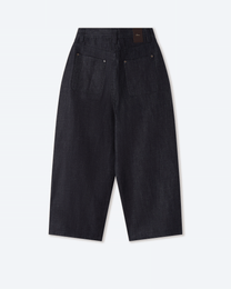 Okayama Blue Raw Balloon Denim Pants – Shinzo Okayama Blue Raw Balloon Denim Pants – Shinzo