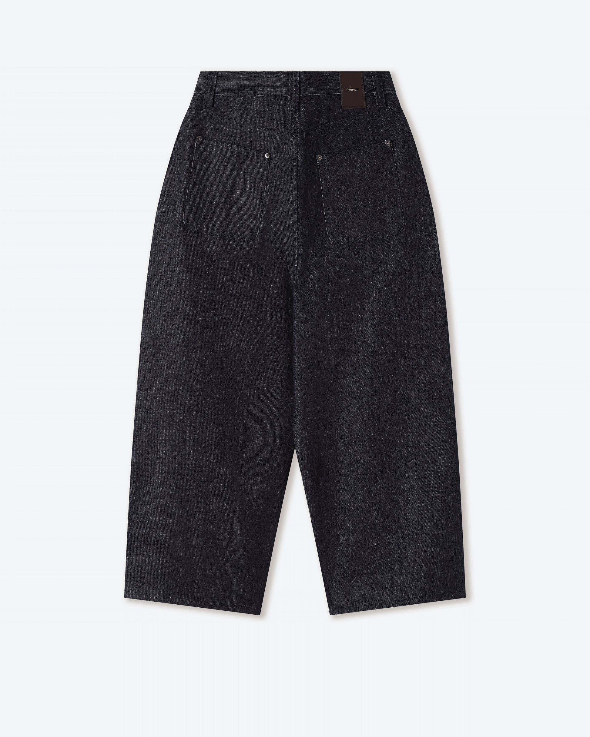 Okayama Blue Raw Balloon Denim Pants – Shinzo
